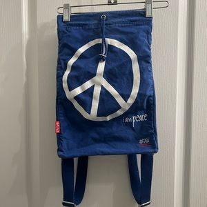 💙Peace Love World mini backpack